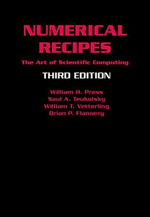 Numerical Recipes 3rd Edition