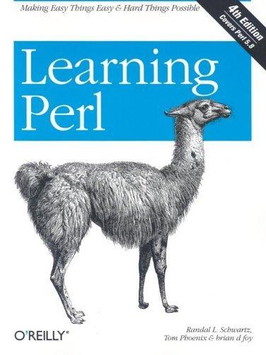 Learning Perl, Fourth Edition