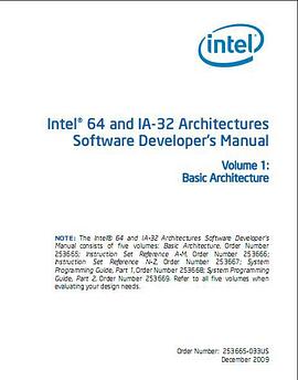 Intel® 64 and IA-32 Architectures Software Developer's Manual